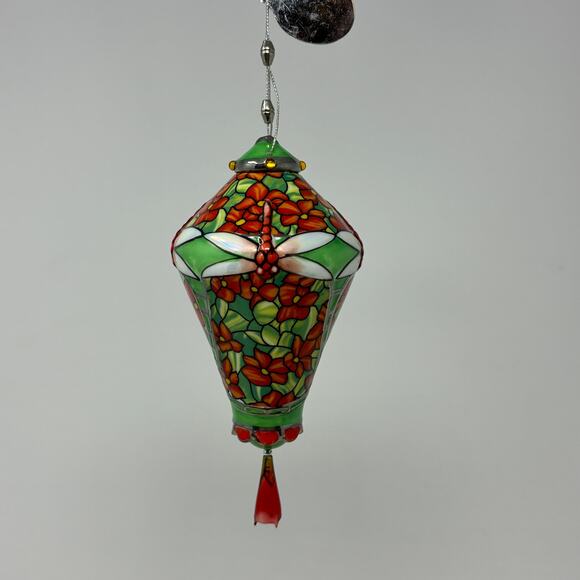 Bradford Editions Era of Louis Tiffany Heirloom Porcelain Ornaments #10 set of 3 - Picture 6 of 9